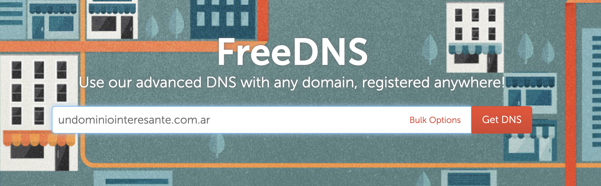 Consultando dominio FreeDNS